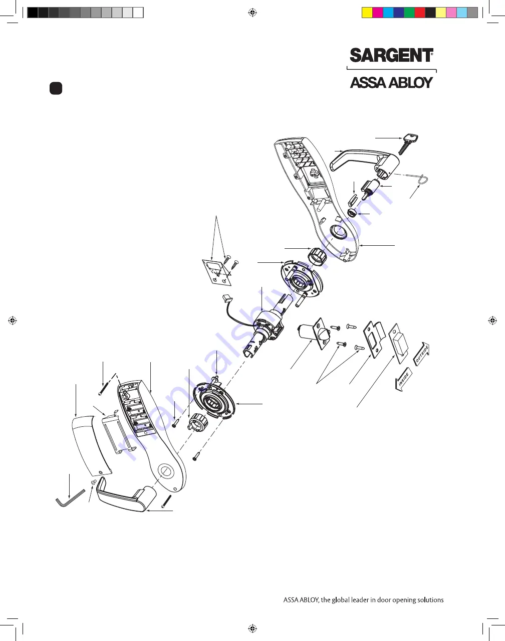 Assa Abloy Sargent Profile G1 Series Installation Instructions Manual Download Page 4