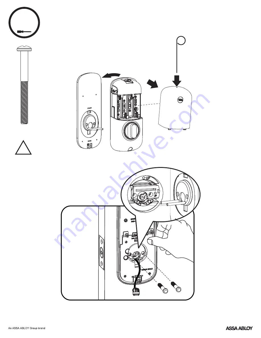 Assa Abloy Yale Pro SL Installation And Programming Instructions Download Page 5