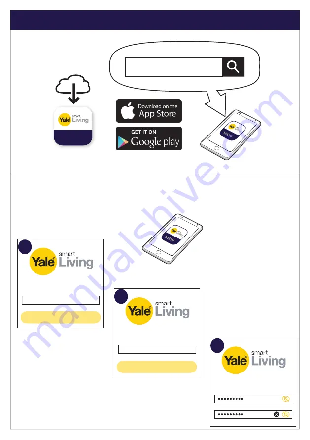 Assa Abloy Yale SV-4C-2ABFX Quick Start Manual Download Page 6