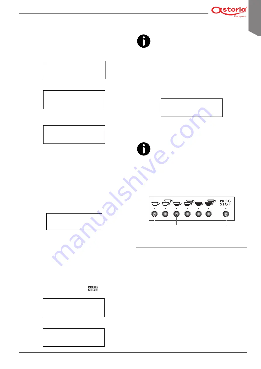 Astoria 1GR Use And Maintenance Manual, Instructions For The User Download Page 25