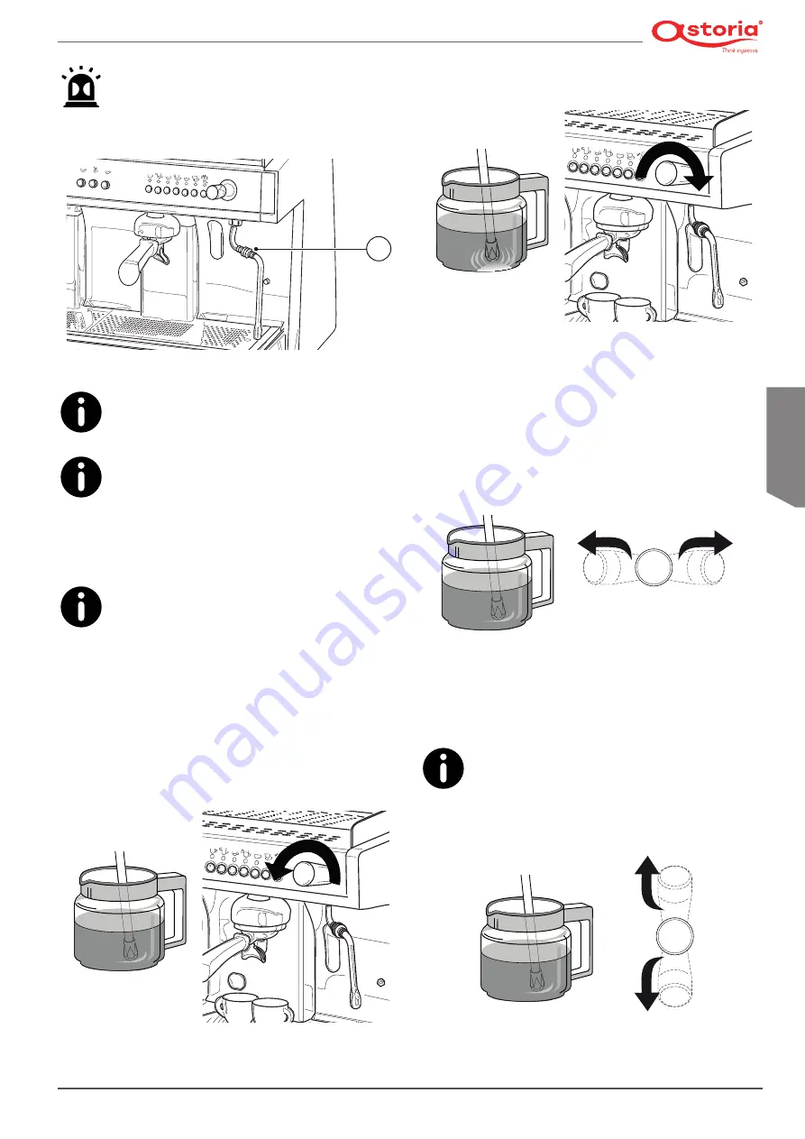 Astoria 1GR Use And Maintenance Manual, Instructions For The User Download Page 109