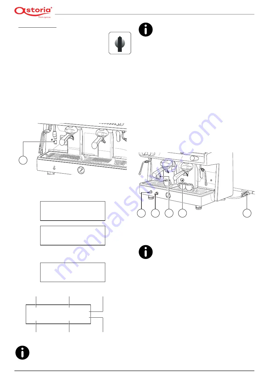 Astoria 1GR Use And Maintenance Manual, Instructions For The User Download Page 136