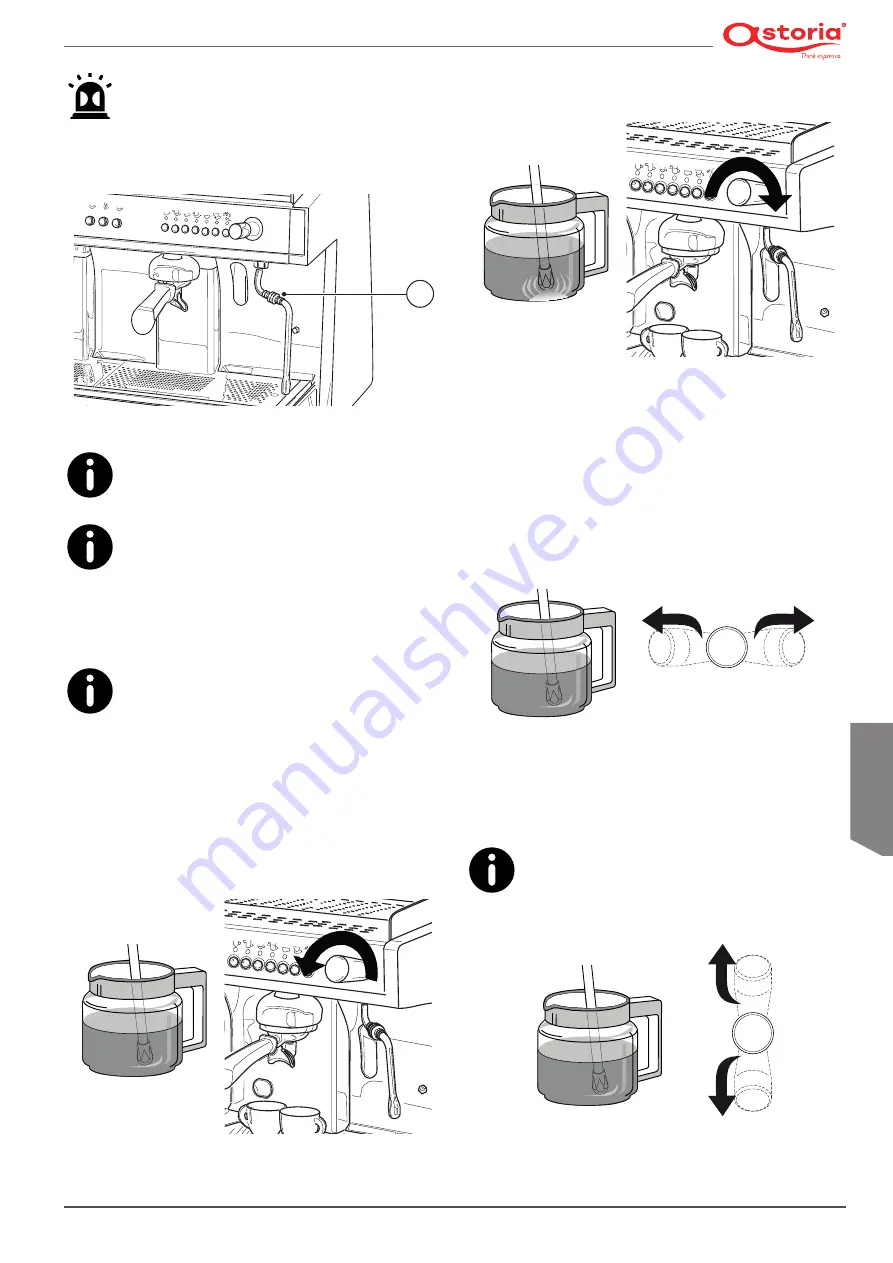 Astoria 1GR Use And Maintenance Manual, Instructions For The User Download Page 169