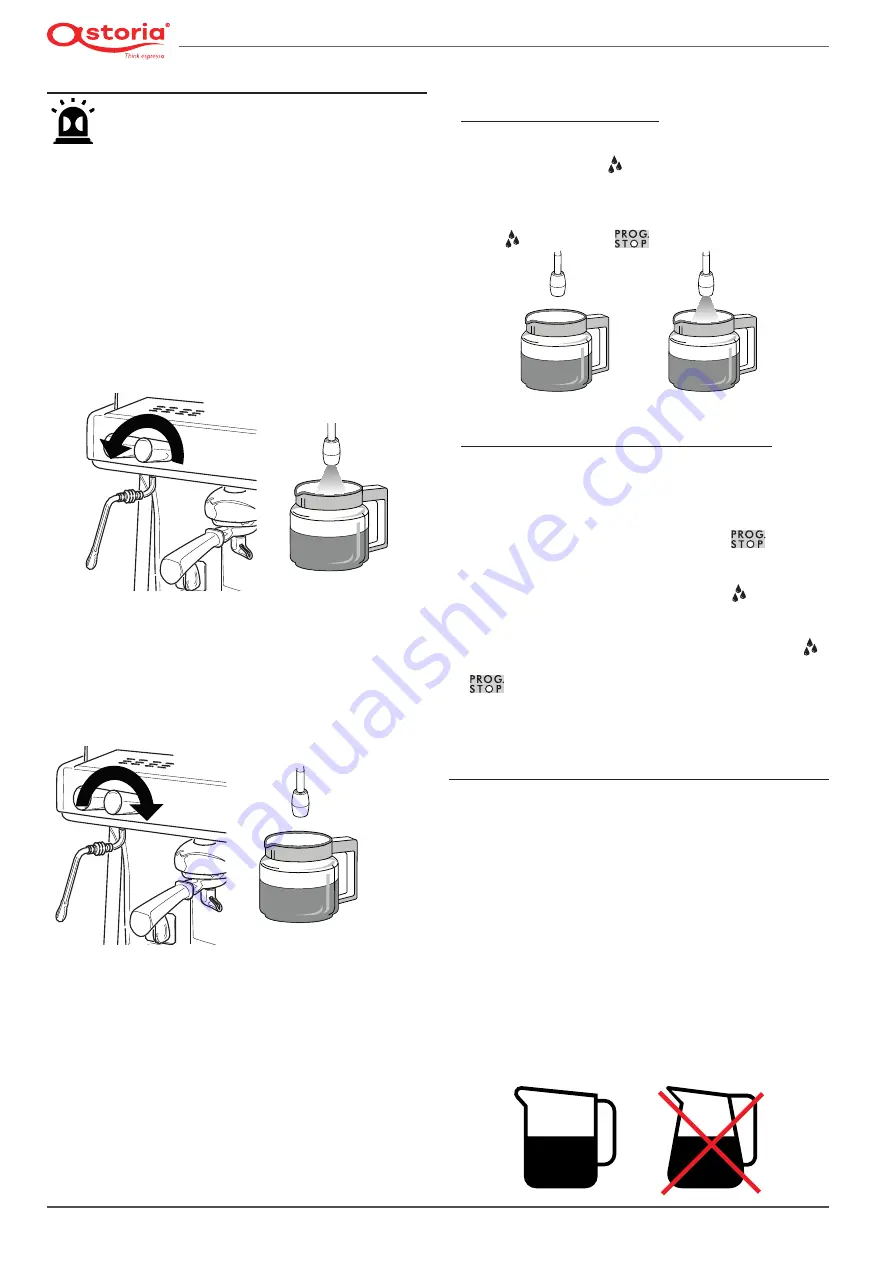 Astoria 1GR Use And Maintenance Manual, Instructions For The User Download Page 200