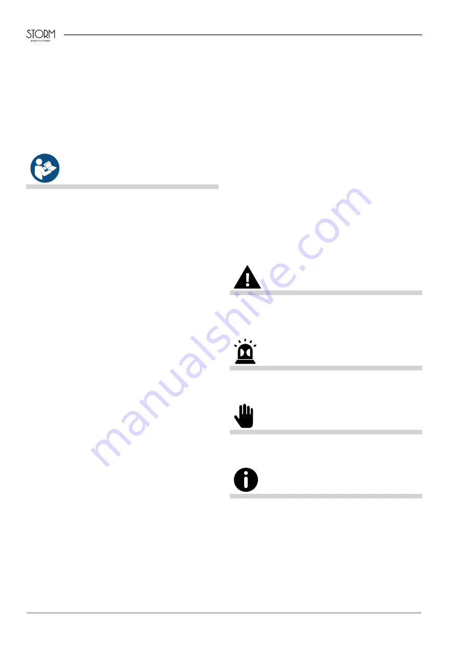 Astoria 2GR Use And Maintenance Manual Download Page 8