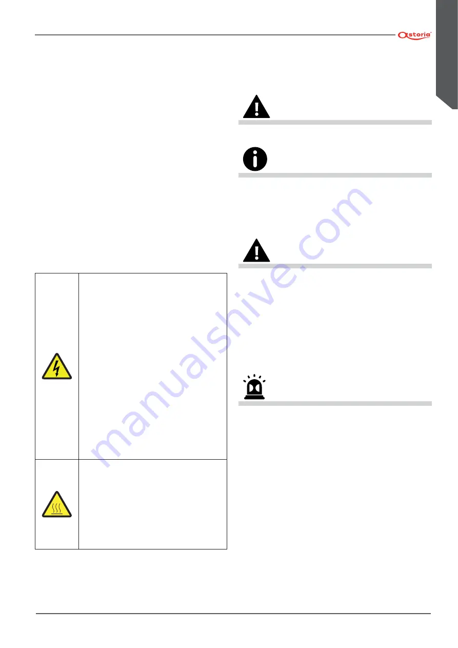 Astoria AEP Series Use And Maintenance Manual Download Page 55