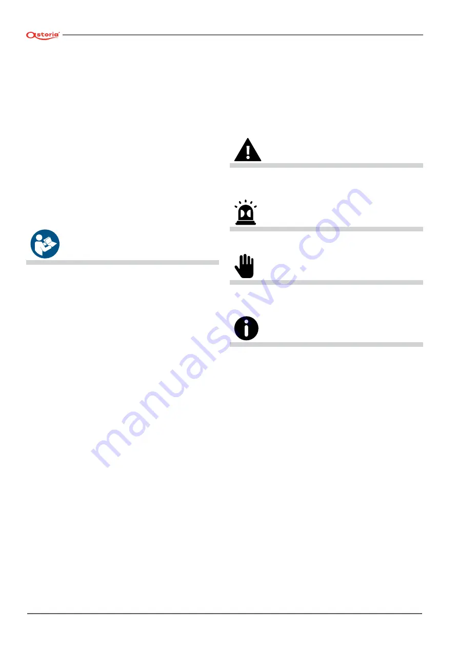 Astoria AEP Series Use And Maintenance Manual Download Page 116