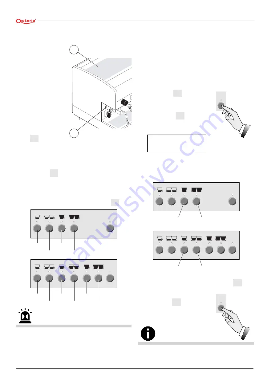 Astoria AEP Use And Maintenance Manual, Instructions For The User Download Page 62