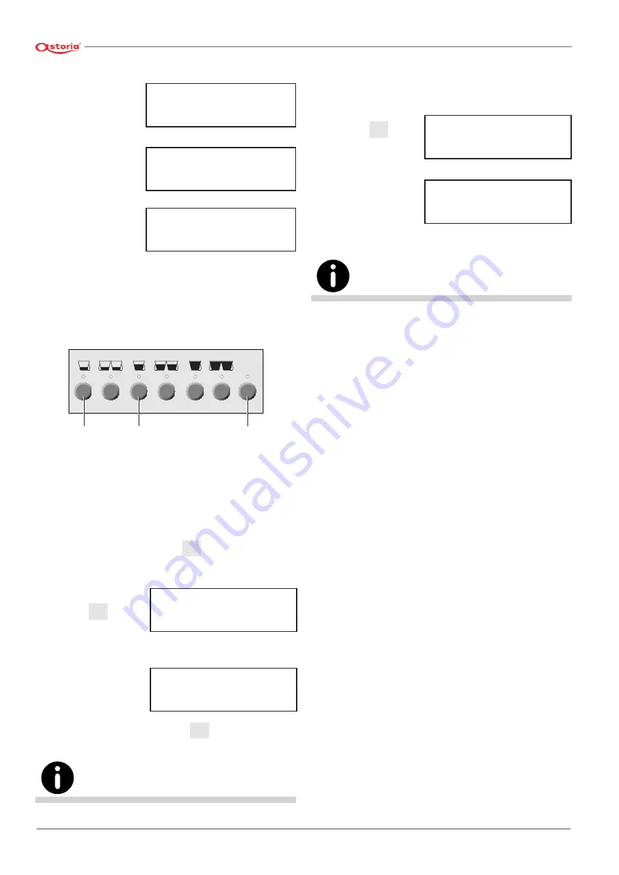 Astoria AEP Use And Maintenance Manual, Instructions For The User Download Page 102