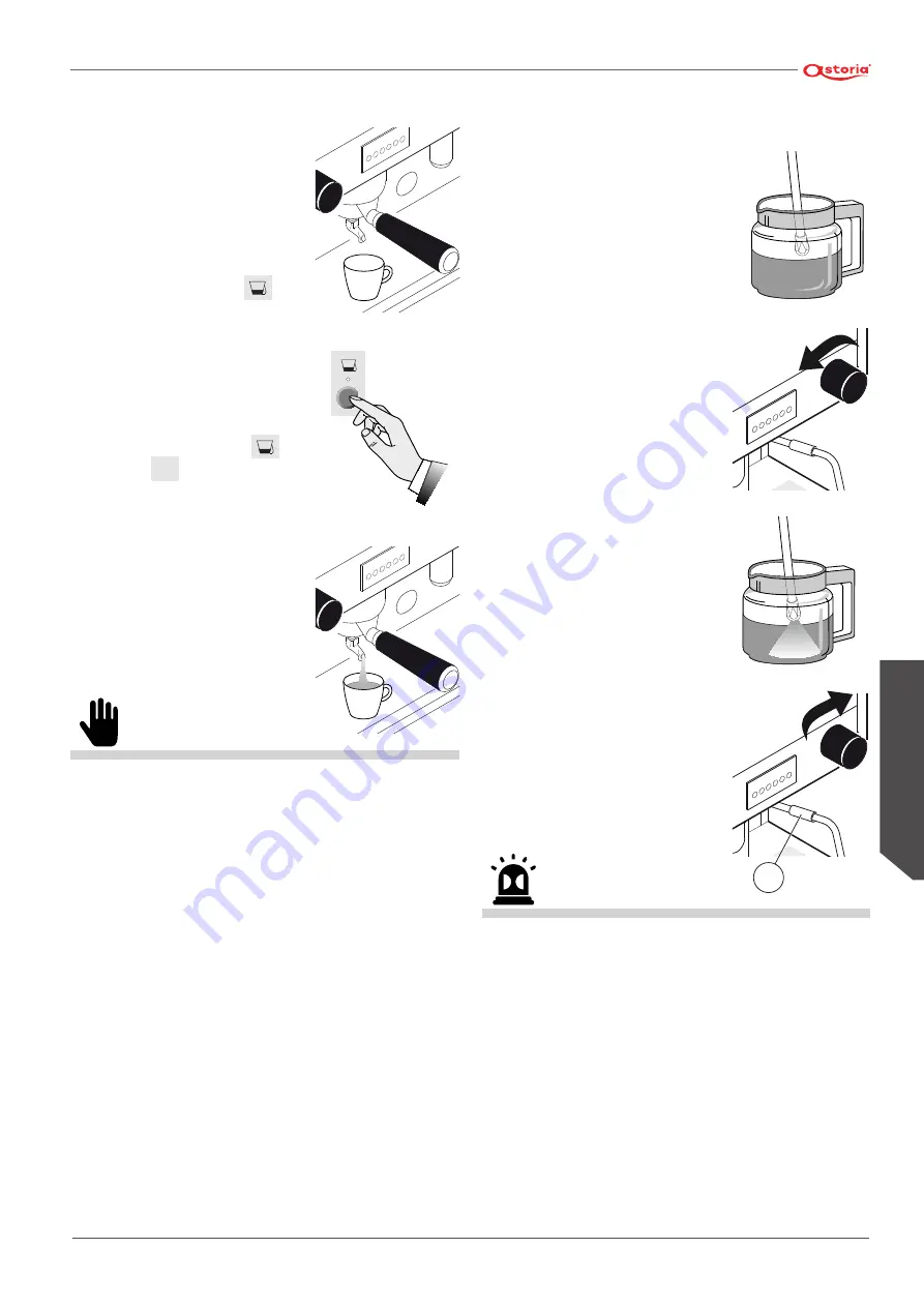 Astoria AEP Use And Maintenance Manual, Instructions For The User Download Page 129