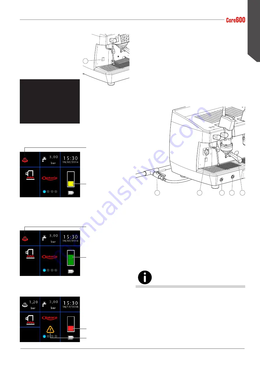 Astoria Core600 AEP Use And Maintenance Manual, Instructions For The User Download Page 17