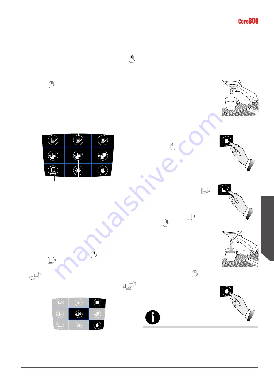 Astoria Core600 AEP Use And Maintenance Manual, Instructions For The User Download Page 145