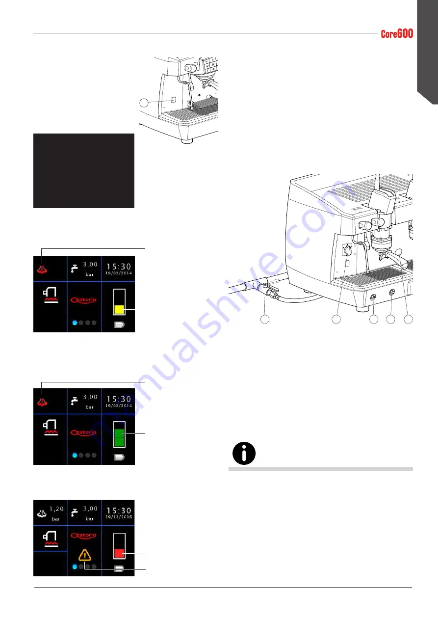 Astoria Core600 AEP Use And Maintenance Manual, Instructions For The User Download Page 257