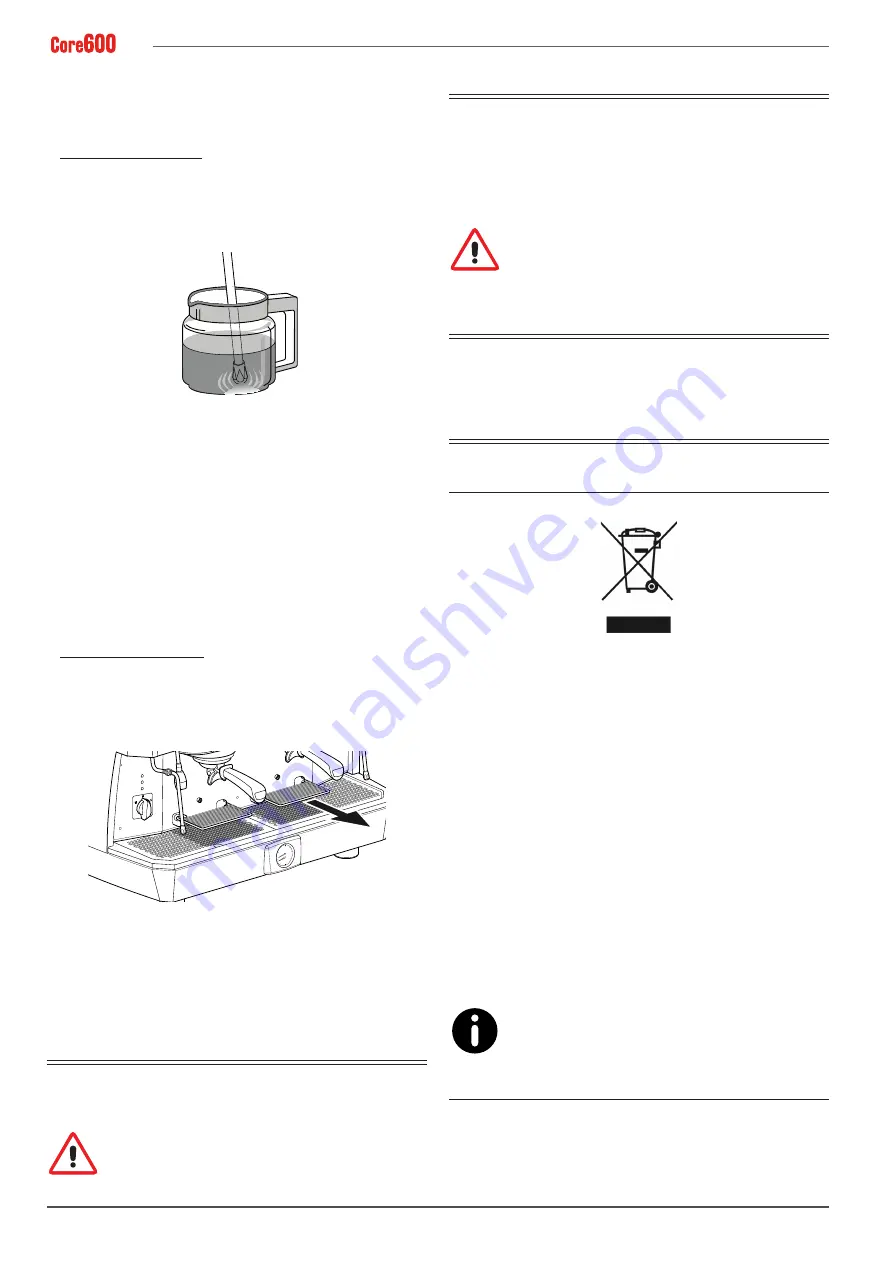 Astoria Core600 AL Use And Maintenance Manual Download Page 32