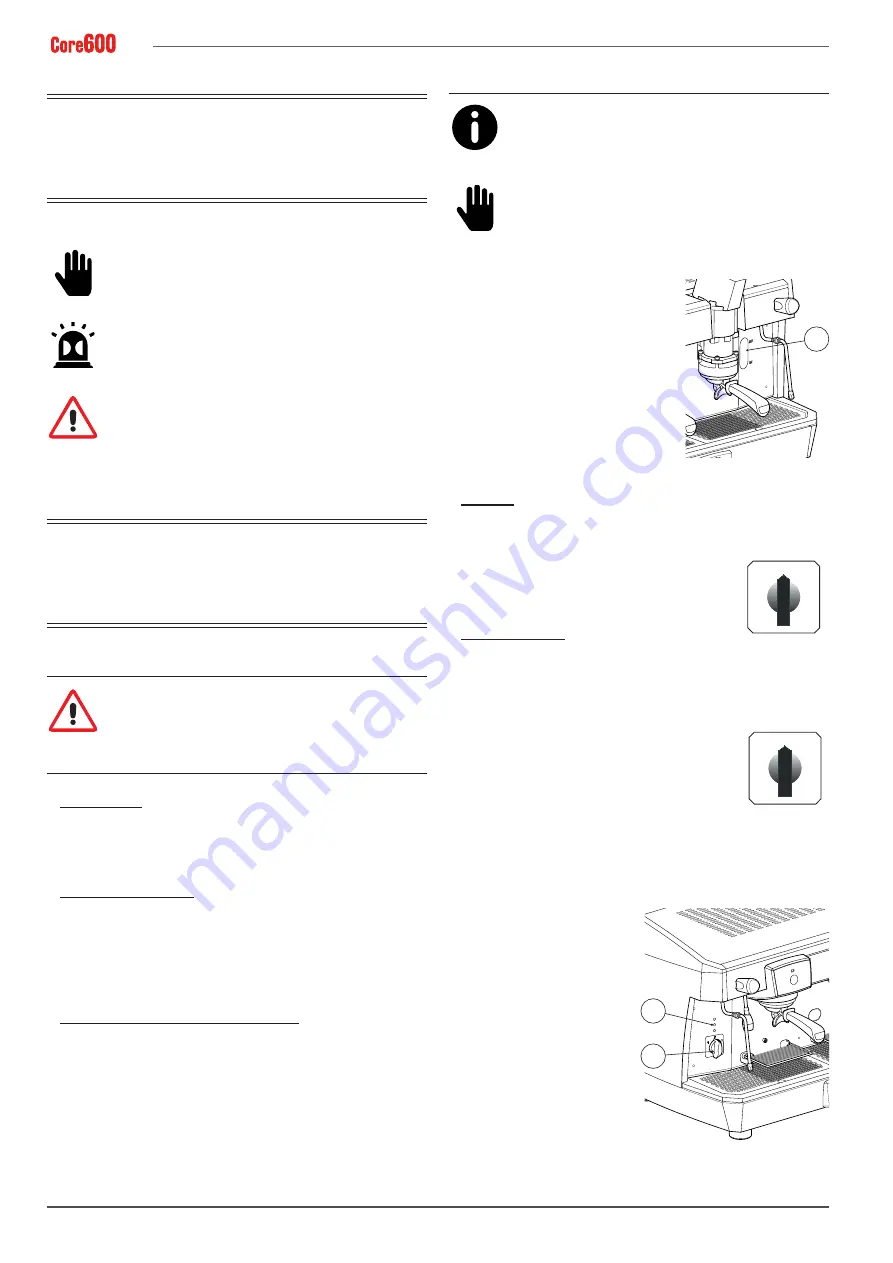 Astoria Core600 AL Use And Maintenance Manual Download Page 44