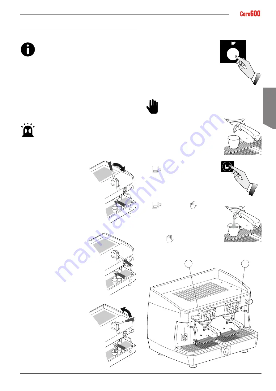 Astoria Core600 AL Use And Maintenance Manual Download Page 77