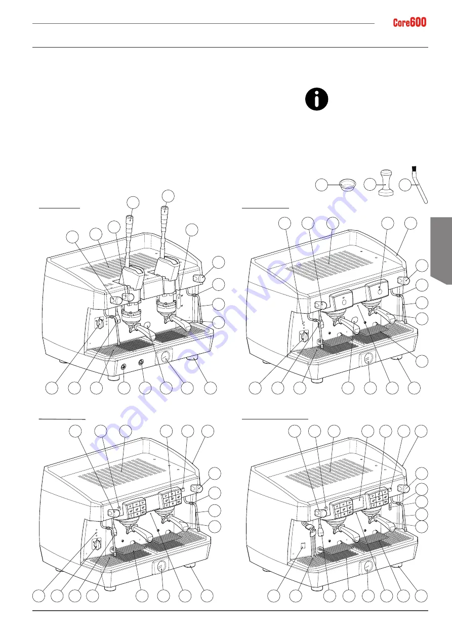 Astoria Core600 AL Use And Maintenance Manual Download Page 101