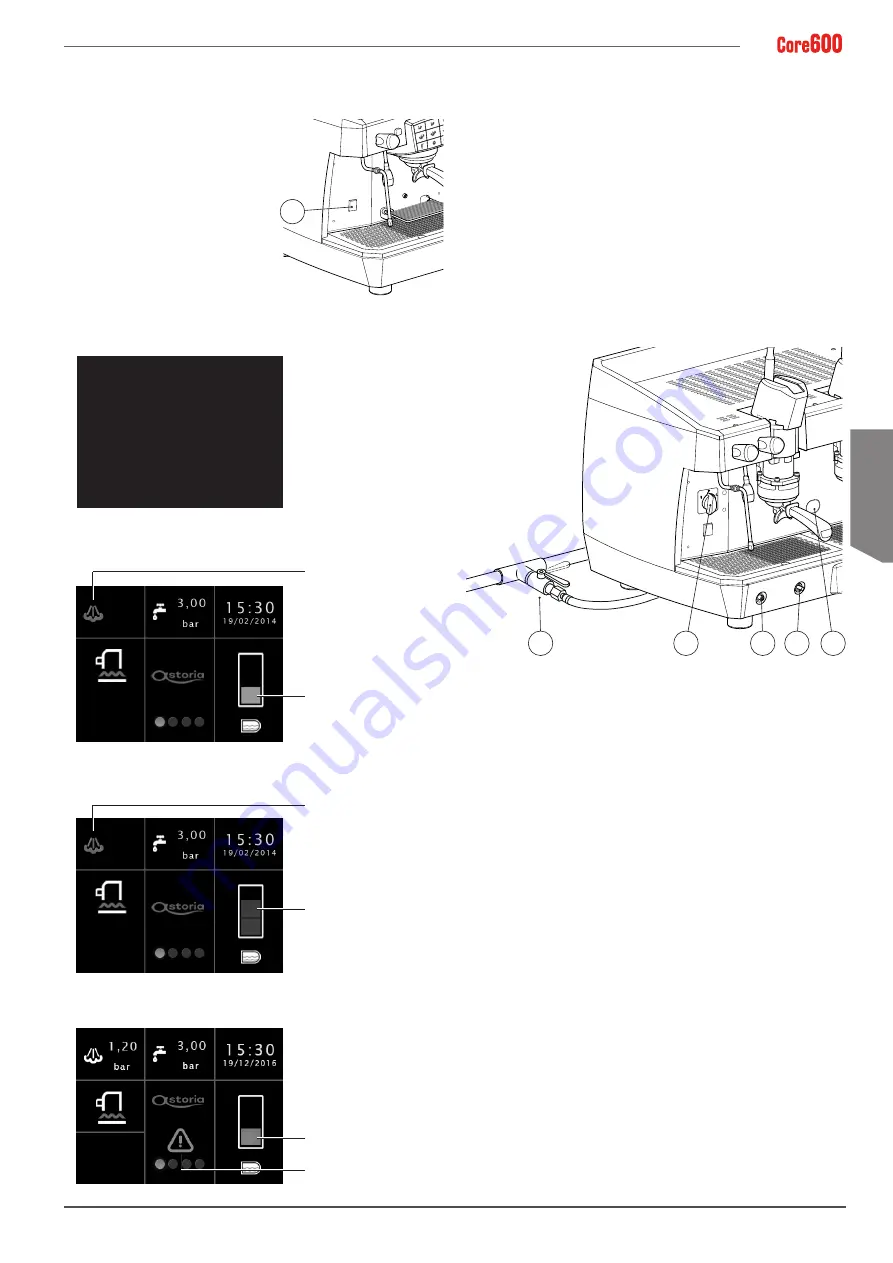 Astoria Core600 AL Use And Maintenance Manual Download Page 105