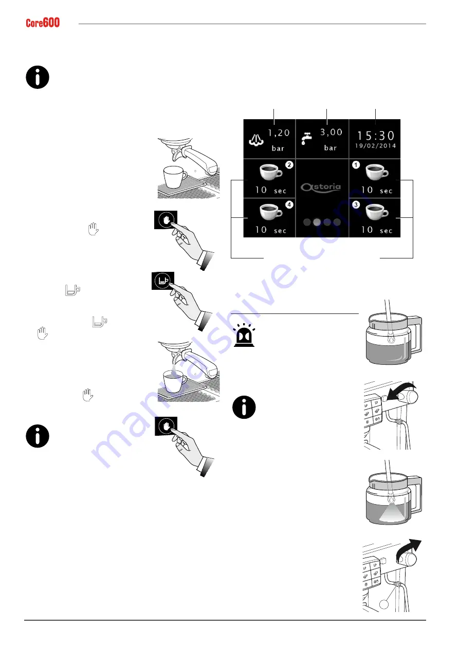 Astoria Core600 AL Use And Maintenance Manual Download Page 138