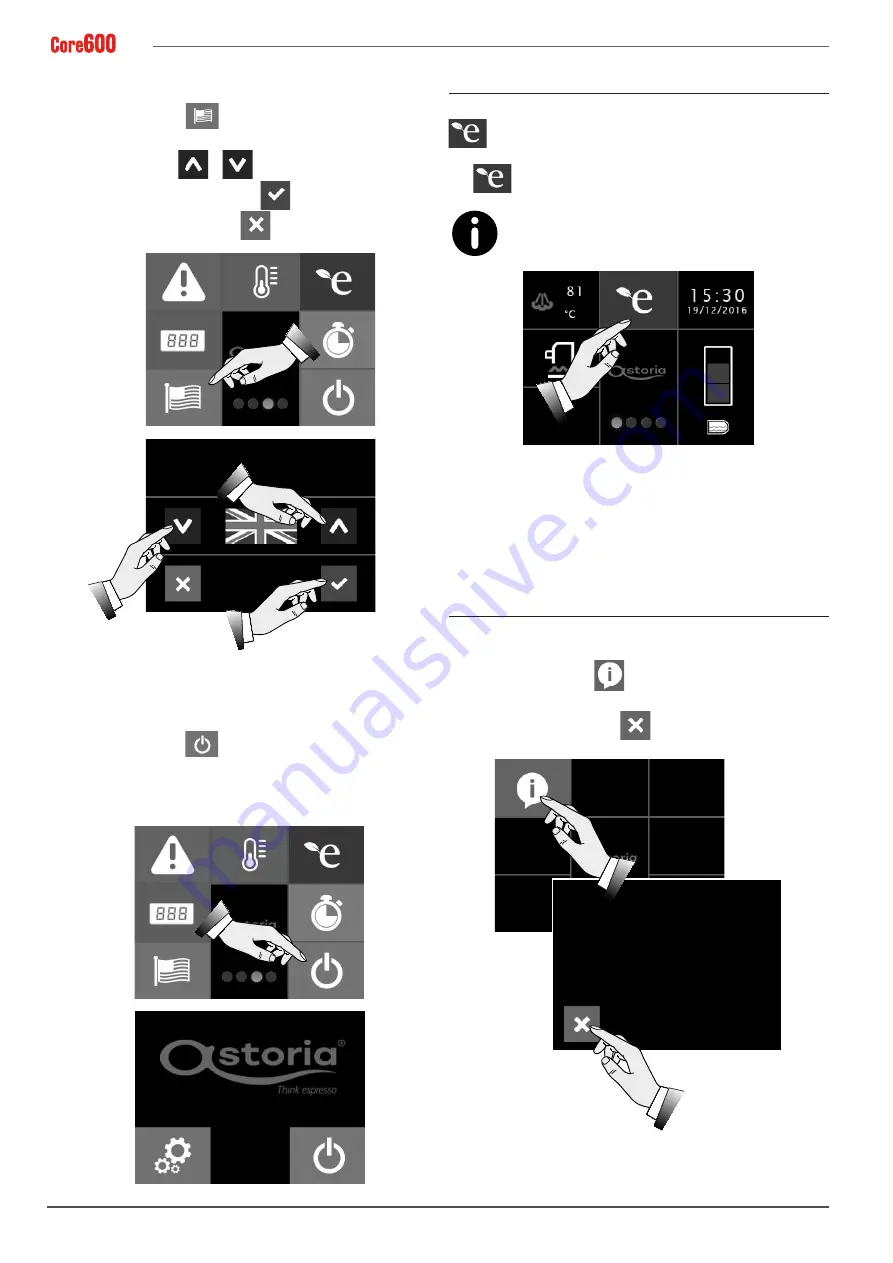 Astoria Core600 AL Use And Maintenance Manual Download Page 176