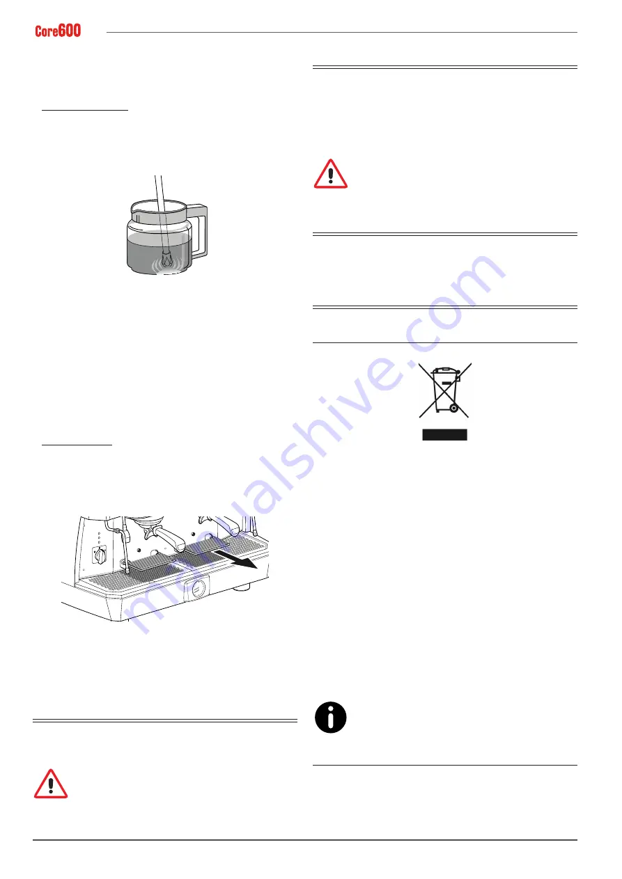 Astoria Core600 AL Use And Maintenance Manual Download Page 182