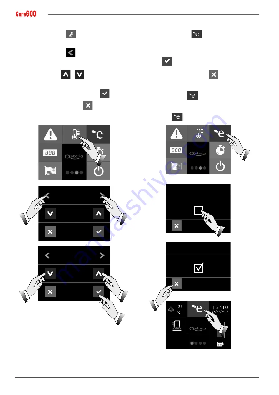 Astoria Core600 AL Use And Maintenance Manual Download Page 204