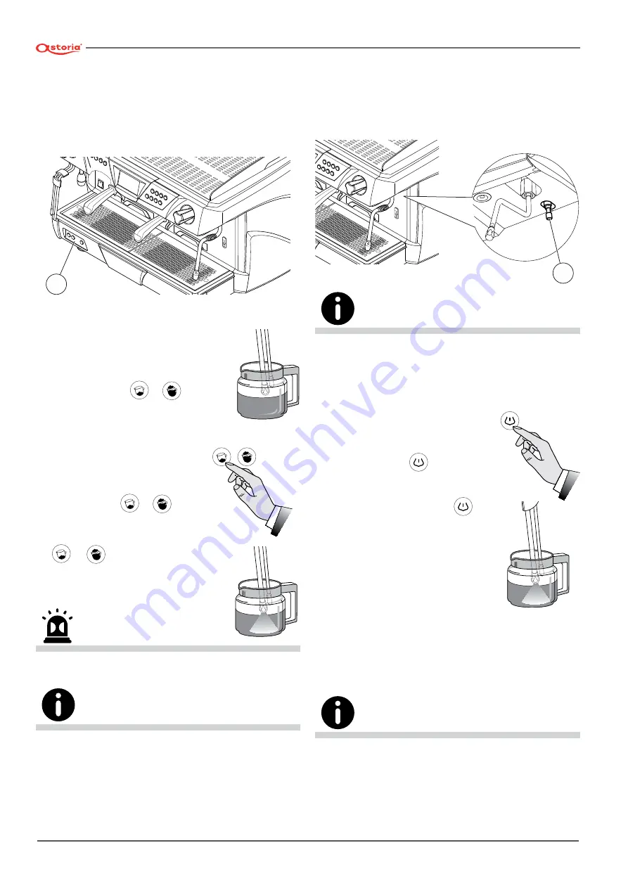 Astoria GREEN LINE Plus 4 You TS SAEP Use And Maintenance Manual, Instructions For The User Download Page 24