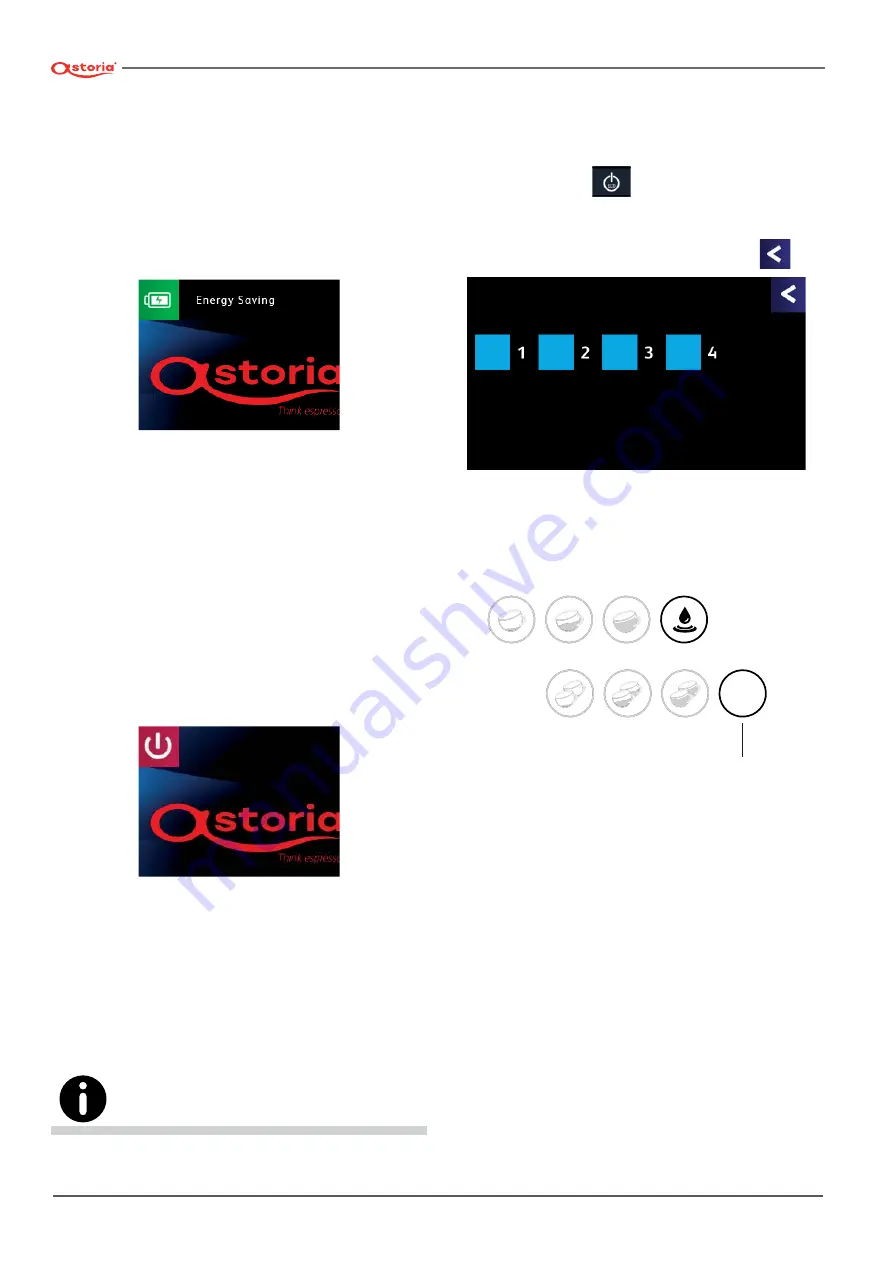 Astoria GREEN LINE Plus 4 You TS SAEP Use And Maintenance Manual, Instructions For The User Download Page 26