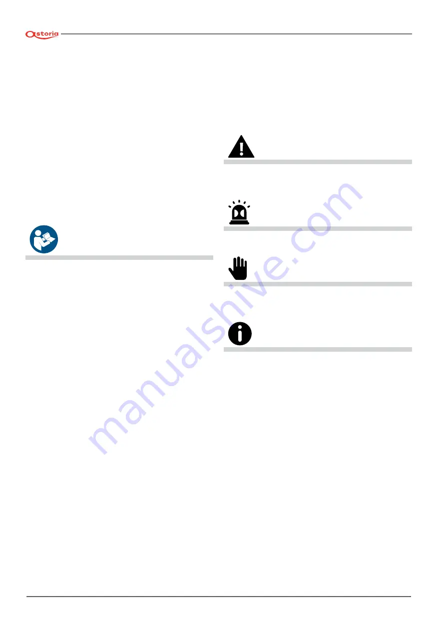 Astoria GREEN LINE Plus 4 You TS SAEP Use And Maintenance Manual, Instructions For The User Download Page 78