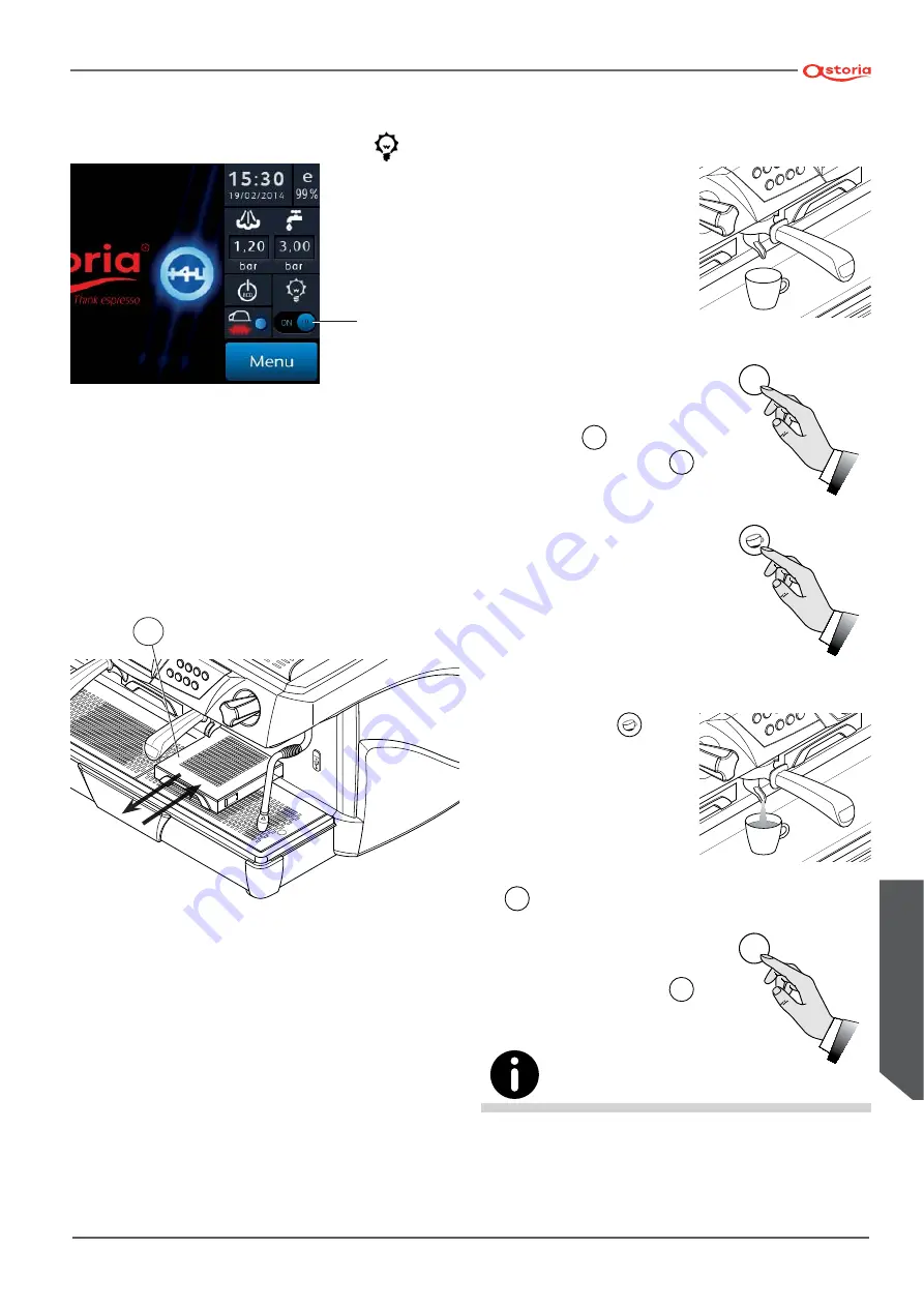 Astoria GREEN LINE Plus 4 You TS SAEP Use And Maintenance Manual, Instructions For The User Download Page 165