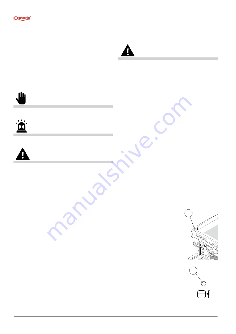 Astoria SABRINA SAE DISPLAY Use And Maintenance Manual, Instructions For The User Download Page 52