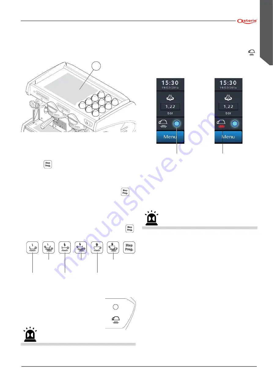 Astoria SABRINA SAE DISPLAY Скачать руководство пользователя страница 229