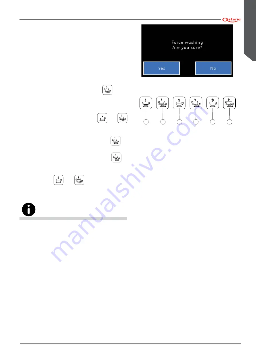 Astoria SABRINA SAE DISPLAY Use And Maintenance Manual, Instructions For The User Download Page 233