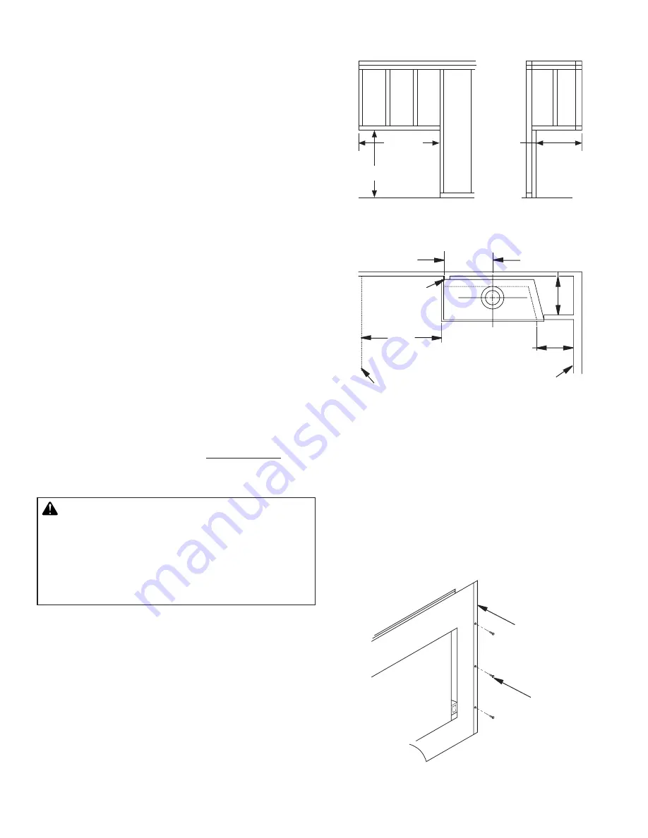 Astria Fireplaces Inglenook CLP2 Скачать руководство пользователя страница 5