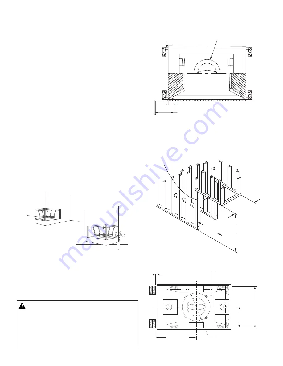 Astria Fireplaces Monterey F0704 Installation And Operation Instruction Manual Download Page 5