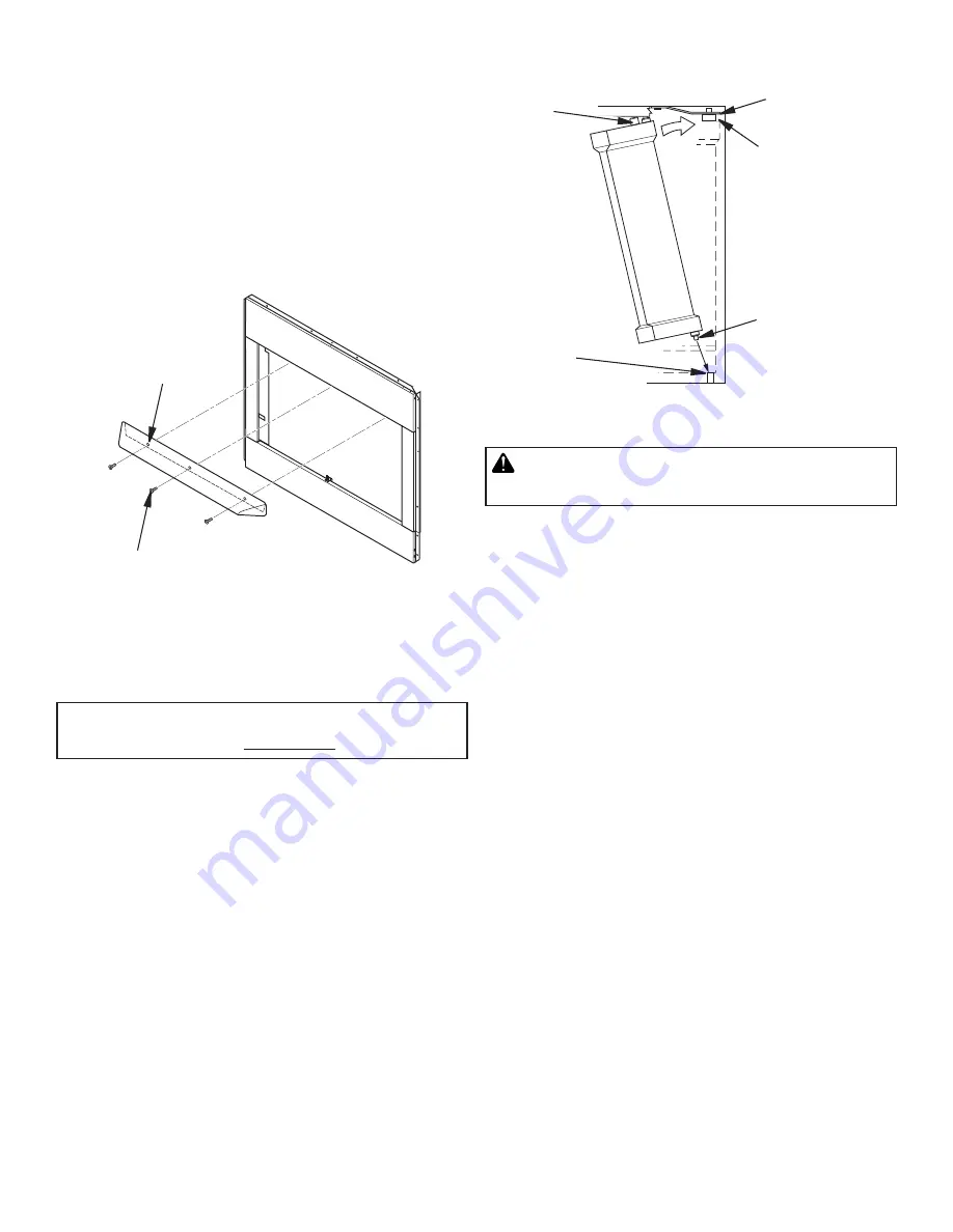 Astria Fireplaces Odyssey36ZNM Installation And Operation Instructions Manual Download Page 8