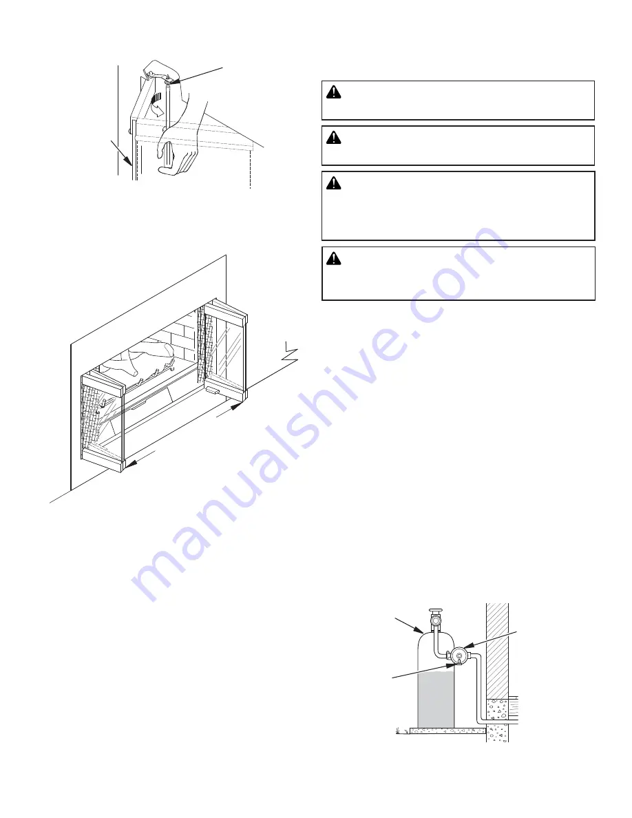 Astria Fireplaces Odyssey36ZNM Installation And Operation Instructions Manual Download Page 9