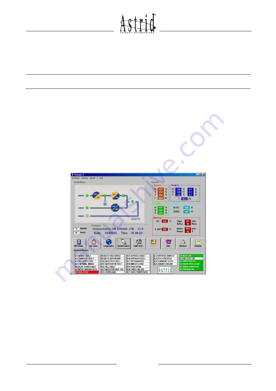 Astrid UPS HALLEY/E Series Product Manual Download Page 48