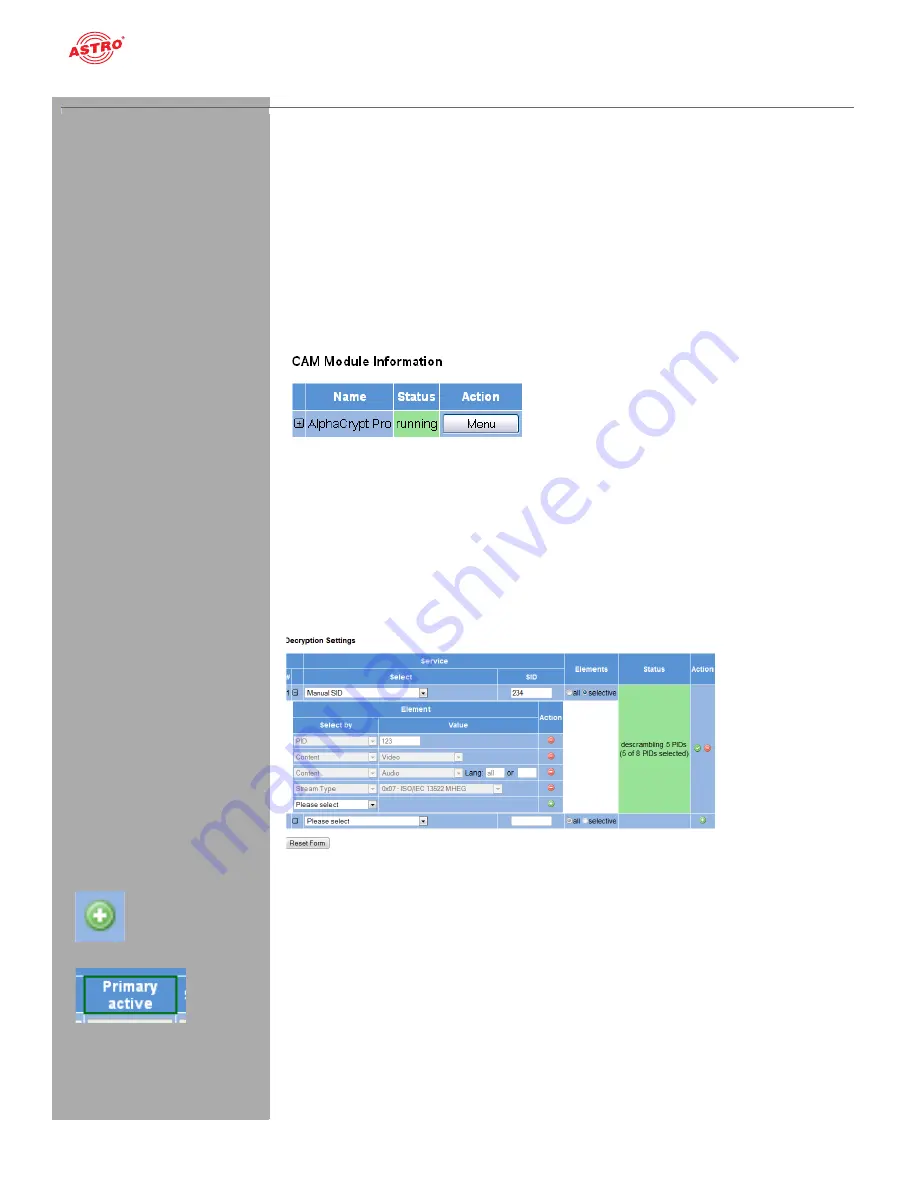 ASTRO U 144 Operating Manual Download Page 36