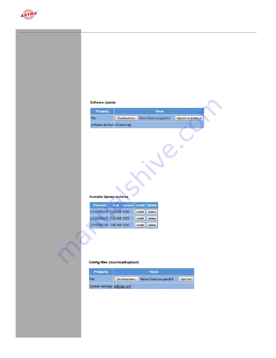 ASTRO U 144 Operating Manual Download Page 48