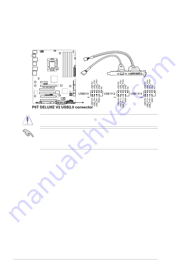 Asus 4924238 - P6T LGA 1366 Motherboard User Manual Download Page 58