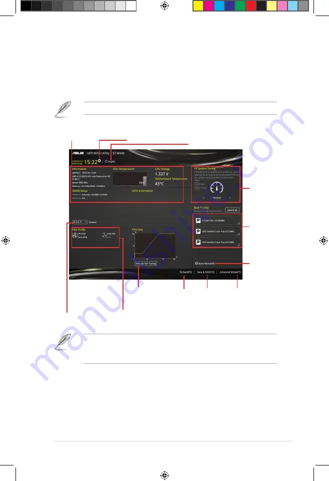 Asus A68HM Series User Manual Download Page 35