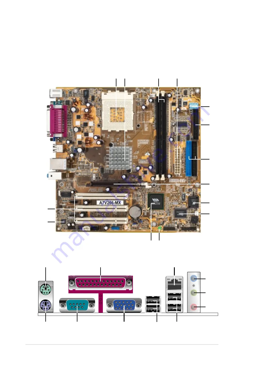 Asus A7V266-MX User Manual Download Page 12