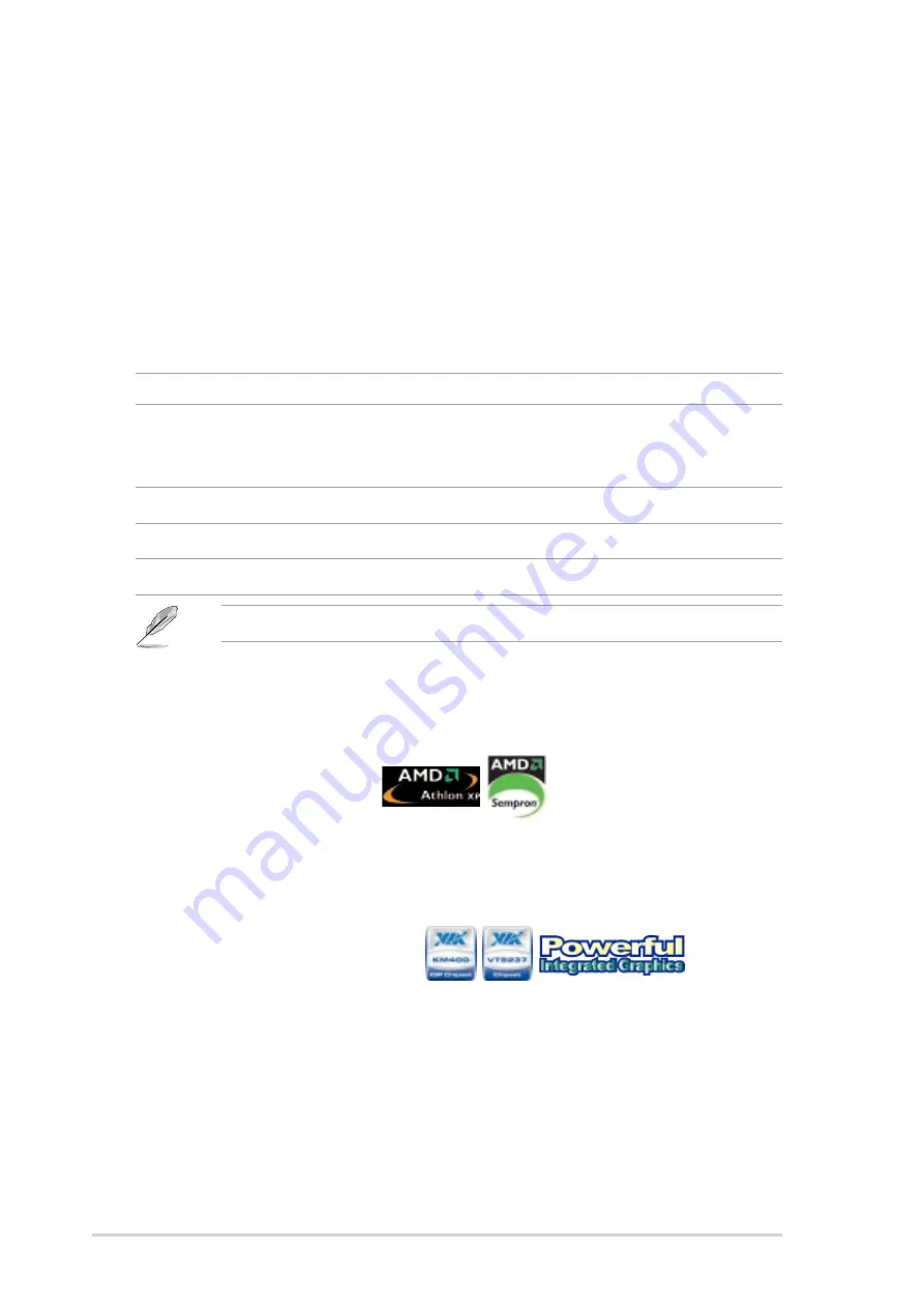 Asus A7V400-MX SE User Manual Download Page 12