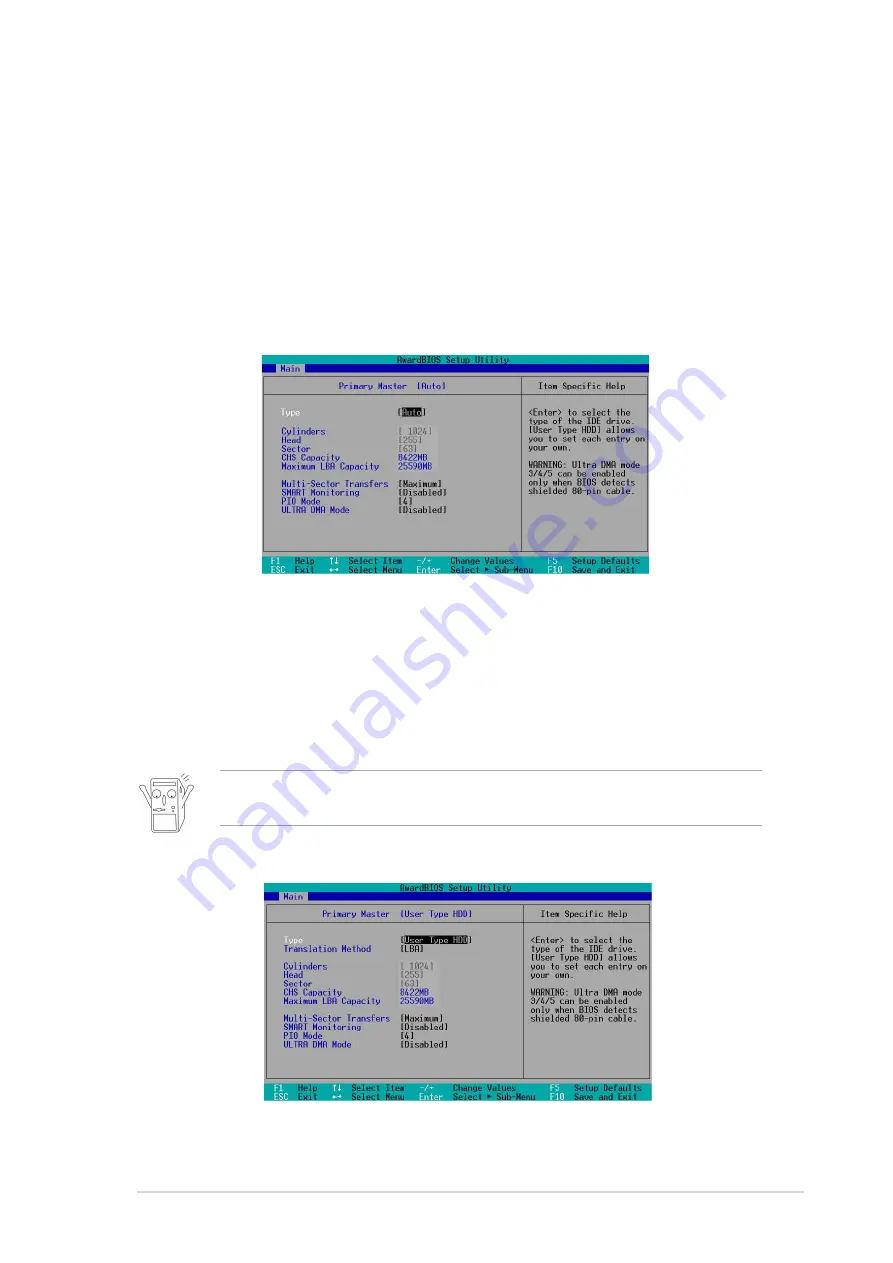 Asus A7V600 User Manual Download Page 49