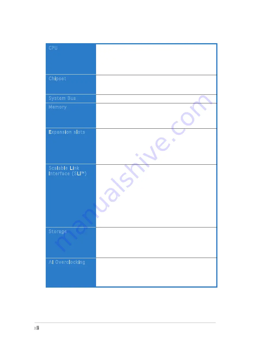 Asus A8N-SLI SE User Manual Download Page 12