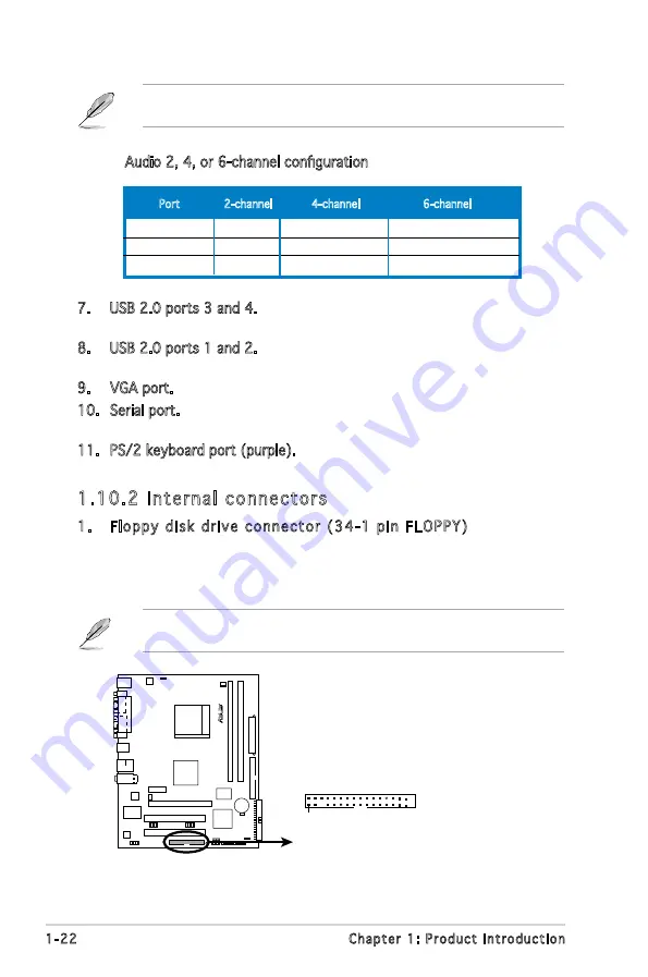 Asus A8V-VM Ultra User Manual Download Page 34