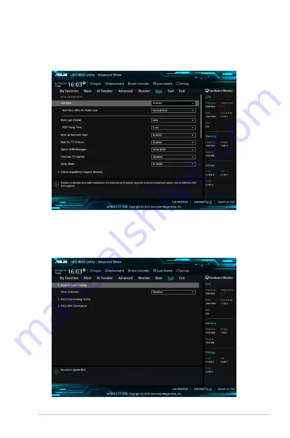 Asus B150M-C-D3 B150M-C-D3/CSM Manual Download Page 53