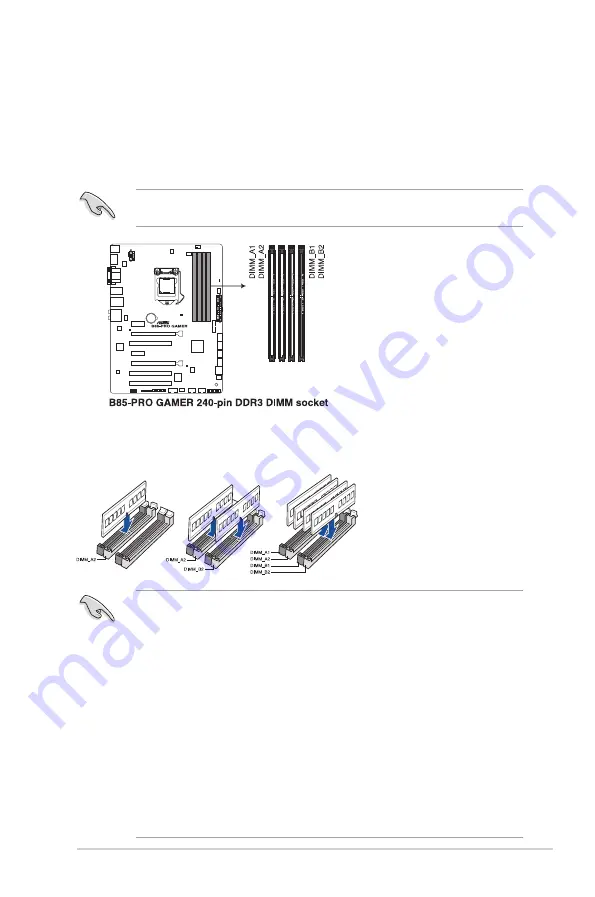 Asus B85-PRO GAMER User Manual Download Page 15