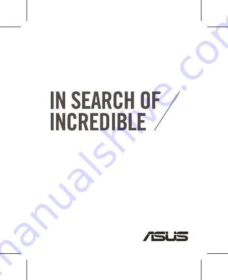 Asus CA81 User Manual Download Page 1